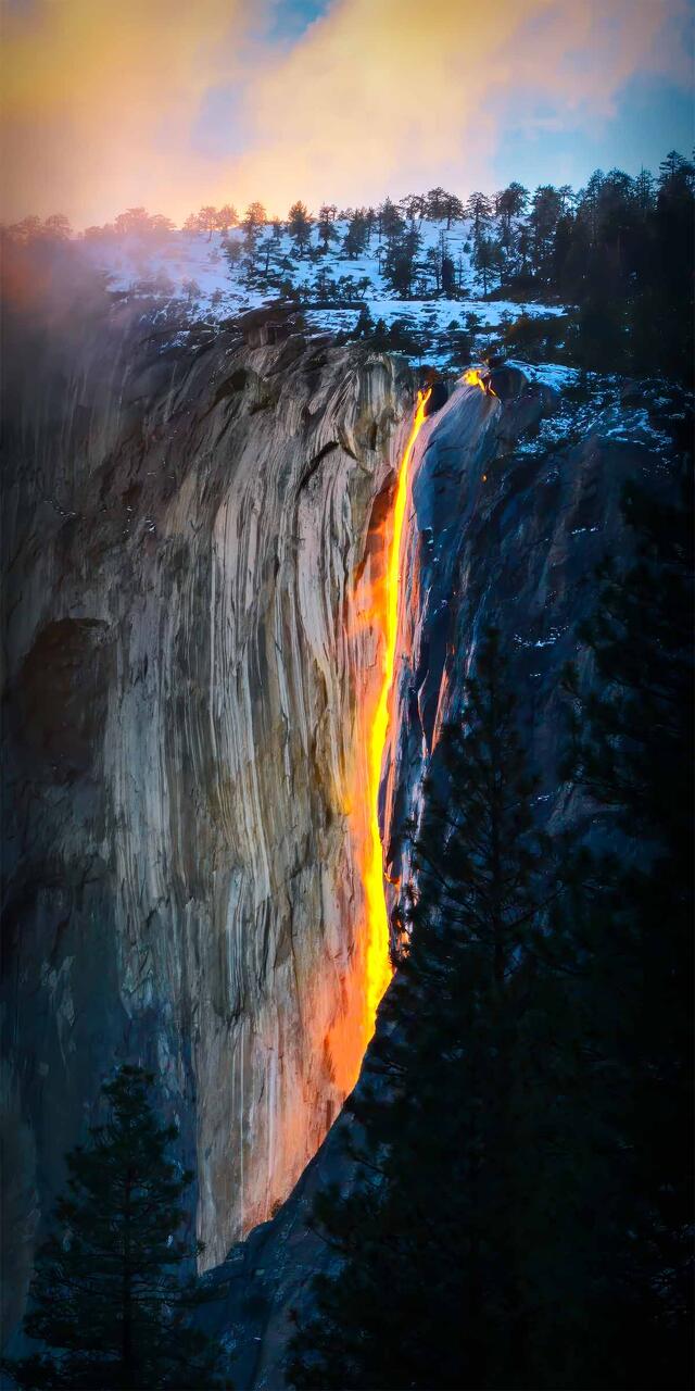 Ephemeral Blaze print